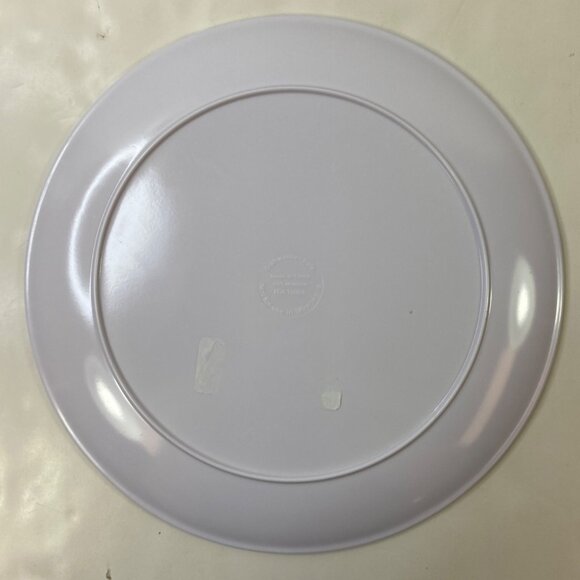 Set Of 3 Melamine Snowman "Friends Are Made One Flake At A Time" 9.75" Plates - Picture 3 of 5